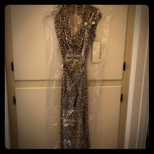 Stop Staring! Leopard Print Wiggle Dress